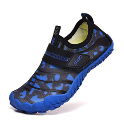 WOWEI Zapatos de Agua Niños Verano Antideslizante Secado Rápido Escarpines de Descalza para Deportes Acuáticos Buceo Playa Natación Snorkel Surfeando, precio