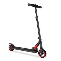 Mtricscoto Patinete electrico Adolescente, Ajustable la Altura, 5000 mAh, 23km/h. (Red) precio
