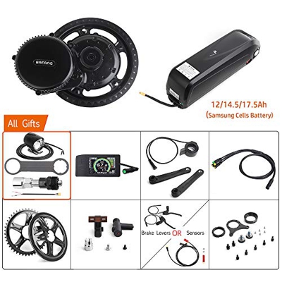 Bafang 48V 750W Mid Drive Kit de conversión Bicicleta eléctrica Kit de Motor Medio E-Bike para Adultos Ciclismo para Bicicletas de Carretera Bicicleta