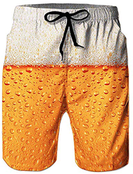 Loveternal Bañador Hombre Playa Hawaiano Deportivos Verano Pantalones Cortos 3D Secado Rápido Cerveza Bañador Hombre L características