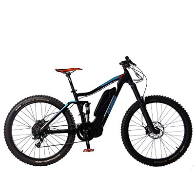 PROEBIKE Bicicleta eléctrica de 27.5 Pulgadas, Motor de Media Velocidad de 1000W, batería de Litio LG 48V 14Ah, Sensor de par asistido E-Bici (19 Inch