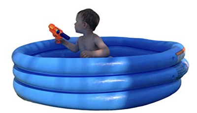 Dor Piscina Hinchable Infantil Piscina Doméstica Gruesa 3 Aros 114 x 25 cm