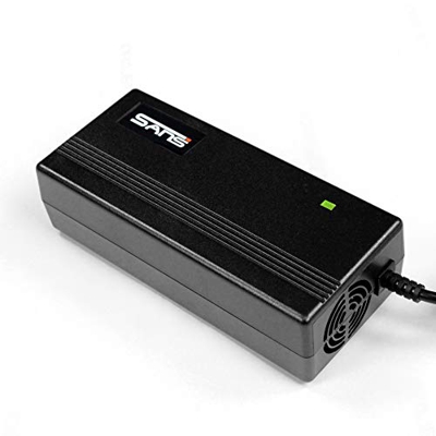 Sans Cargador para bicicleta eléctrica DC483DE con Ventilador Integrado, 54,6V 3A (para Pedelec 48V , E-Bike ). para baterías NCM 48V con Enchufe Redo