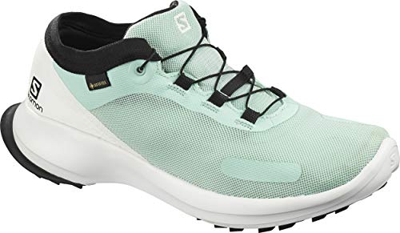 Salomon Sense Feel GTX W, Zapatillas de Running para Asfalto para Mujer, Azul (Icy Morn/White/Black), 36 EU