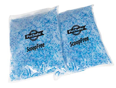Petsafe Arena de Cristal Premium Azul ScoopFree, 2 Unidades, 2