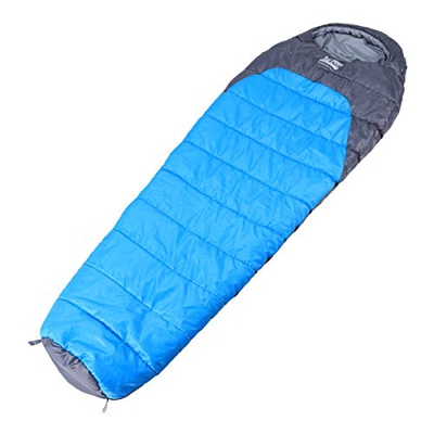 Saco de Dormir Momia 3 Temporadas,Ligero, Compacto, Resistente al Agua, Ideal para Acampar, Excursionismo, Viajes, Mochilero
