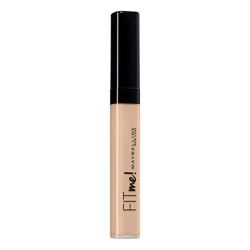 Maybelline Corrector de Ojeras E Imperfecciones Fit Me Tono 08 Nude Acabado Natural Pieles Claras - 6.8 ml características