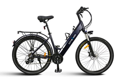 Cityboard E1 Bicicleta Eléctrica con batería integrada de 26", Adultos Unisex, Blanco características