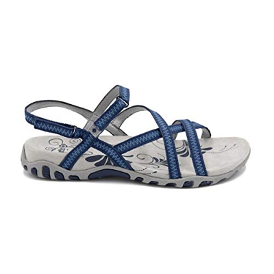 Izas Tena Sandalia, Mujer (Azul Noche, Numeric_38)