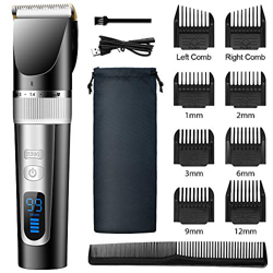 MOULEI Cortapelos Profesional Hombre Máquina de Cortar Pelo Cortador de Pelo Recargable,Barbero Electrico,Recortador de Barba Inalámbrico Y Precisión  características