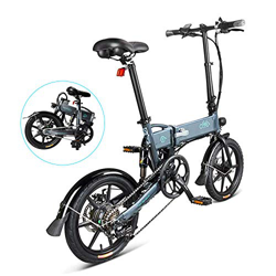 INOVIX Bicicleta Eléctrica Fiido D2s para Adultos, Seis Velocidades, Motor De 250W, 16 Pulgadas 7.5ah Rango De 65 Km, hasta 25 Km/h (Plazo De Entrega  precio