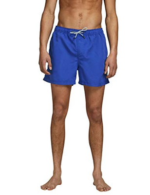 Jack & Jones JJIARUBA JJSWIM Shorts AKM STS Bañador para Hombre, Surf The Web, M