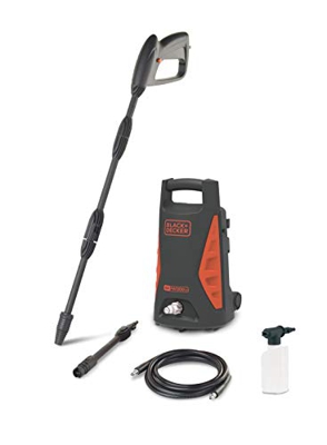 Black+Decker BXPW1300TD Hidrolimpiadora de alta presión, Negro
