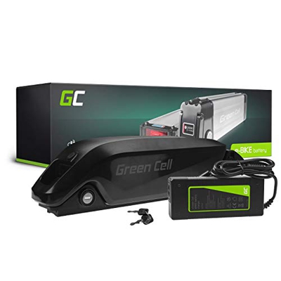 GC® Bateria Bicicleta Electrica 36V 12Ah Down Tube Li-Ion Ebike Batería y Cargador