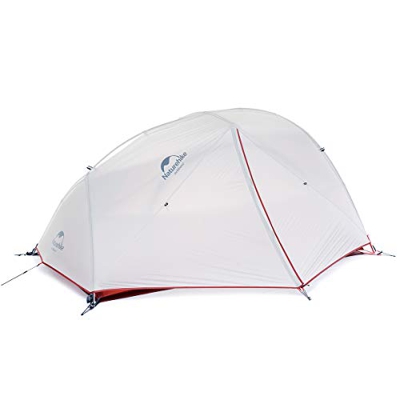 Naturehike Star-River tienda de campaña 20d silicona tela ultraligero 2 persona (20D Gris)