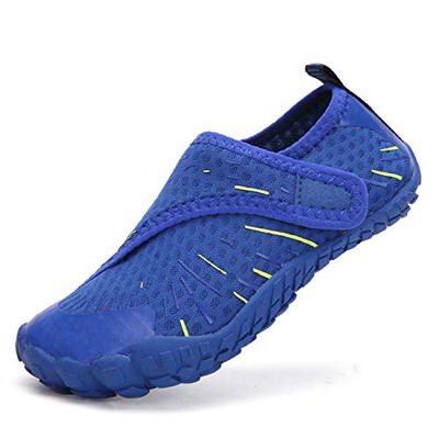 WOWEI Zapatos de Agua Niños Verano Antideslizante Secado Rápido Escarpines de Descalza para Deportes Acuáticos Buceo Playa Natación Snorkel Surfeando,