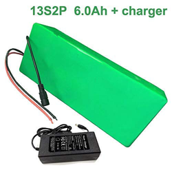 Seilylanka 48V 6Ah 13S2P Li-Ion Paquete de baterías E-Bike Ebike Bicicleta eléctrica Aceptar personalización con Cargador características