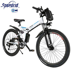Speedrid Bicicleta eléctrica ebike electrica 26/20 Ebike ebike montaña para Bicicleta con Motor sin escobillas 250 W Batería de Litio 36 V 8 Ah Shiman características