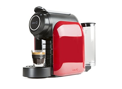 Delta Q QOOL Evolution RED Cafetera Cápsulas, 1200 W, Compuesto, rojo
