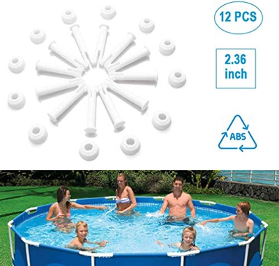 HIQE-FL Repuesto de Piscina Intex,Intex Piezas,Repuesto de Piscina de Plastico,Juntas de Goma Piscina,Piscinas Intex Redondas,Repuesto para Piscina,Me