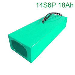 Seilylanka 52V 18Ah 14S6P Batería de Iones de Litio E-Bike Ebike Bicicleta eléctrica 270 * 115 * 70 mm en oferta