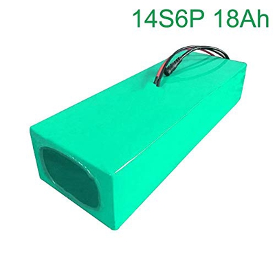 Seilylanka 52V 18Ah 14S6P Batería de Iones de Litio E-Bike Ebike Bicicleta eléctrica 270 * 115 * 70 mm