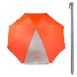 Aktive 62108 Sombrilla 180 cm protección UV50 Beach - 2 surtidos, Diámetro en oferta