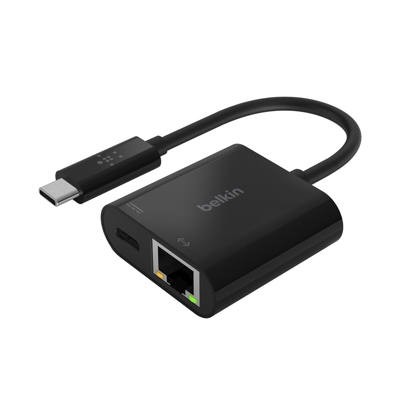 Belkin - Adaptador USB-C A Ethernet + Carga