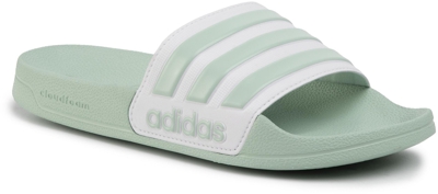 Adidas Shower Adilette Women green tint/cloud white/green tint