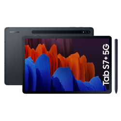 Samsung - Galaxy TAB S7+ 31,4 Cm (12,4") 256 GB Wi-Fi + 5G Negro en oferta