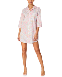 Lauren Ralph Lauren - Camisón Classic Wovens Estampado Paisley De Manga Corta características