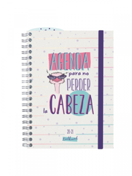 Finocam Agenda Talkual Cabeza blanco 2020-21 8º S/V en oferta
