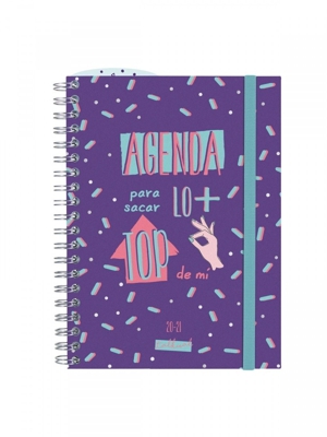 Finocam Agenda Talkual Top morado 2020-21 8º S/V