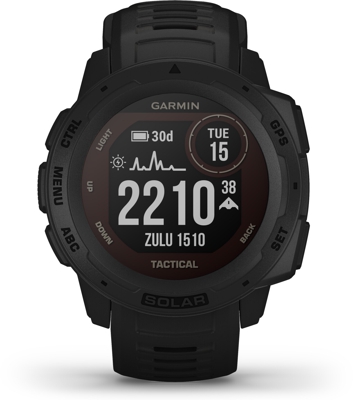 Garmin Instinct Solar Tactical Black