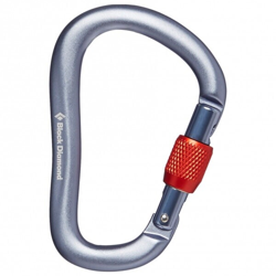 Black Diamond Rocklock Screwgate Carabiner Gray en oferta