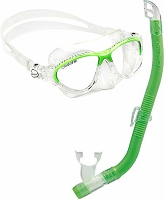 Cressi Moon + Top Colorama lime/clear