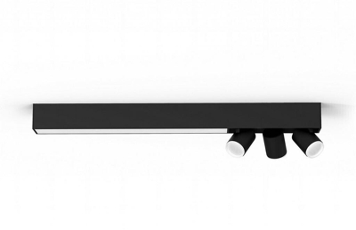 Philips Hue White And Color Ambiance Centris 3-Spot Bluetooth Black (5060930P7)