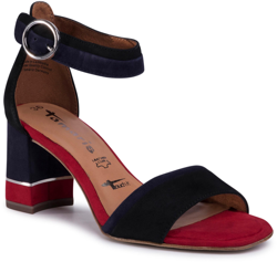 Tamaris Sandals (1-28379-24) blk suede en oferta