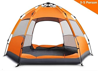 Tienda de campaña Mongolia de Apertura rápida 3-5/5-7 Personas Tienda de campaña Impermeable Doble