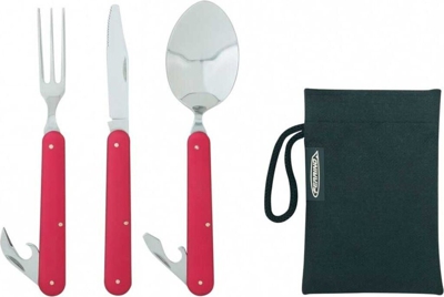 Ferrino Cutlery Clip red