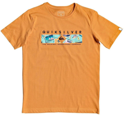 Quiksilver Distant Fortune T-Shirt (EQBZT04136) orange apricot precio