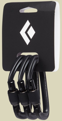 Black Diamond Hotforge Screwgate 3 Pack Black características