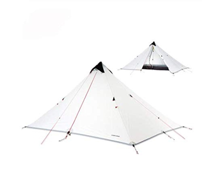 LIANPO Tienda de campaña de Dos Pisos sin Postes Individual 1 Persona 3 Estaciones Tienda de campaña Ultraligera Impermeable