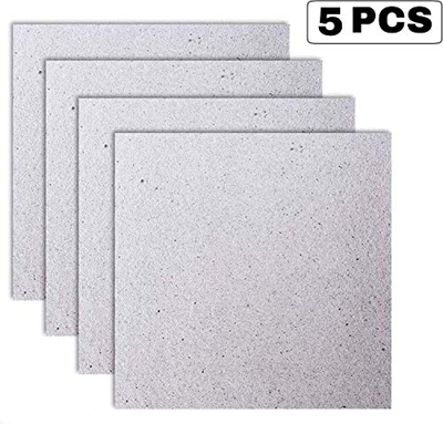 Fallcon Mica Microondas Reparación de Microondas Mica de Placas Hojas de Microondas 13 x 13cm (5 PCS)