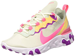 Nike React Element 55 Women's Shoe, Zapatillas para Correr para Mujer, Pistachio Frost/Digital Pink, 38 EU características