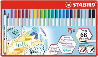 Stabilo Pen 68 brush (25pcs.)