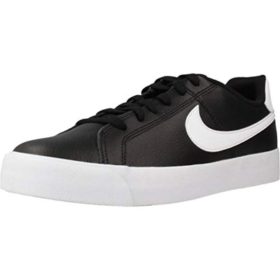 Zapatillas/NIKE:NIKE Court Royale 41 Negro/Blanco