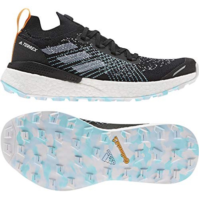 adidas Terrex Two Ultra Parley W, Zapatillas Deportivas para Mujer, Core Black/Dash Grey/Blue Spirit