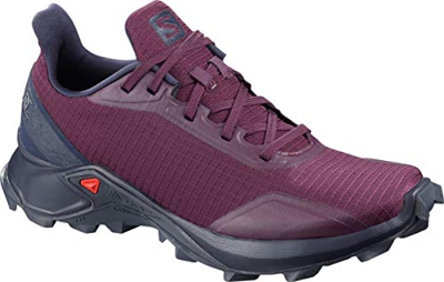 Salomon ALPHACROSS W, Zapatillas de Trail Running para Mujer, Morado (Potent Purple/Navy Blazer/India Ink), 41 1/3 EU
