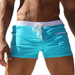 Lazzon Bañador Hombre Traje de Baño Pantalon Corto de Playa Natación Piscina Surf Bóxers Shorts Calzoncillos precio